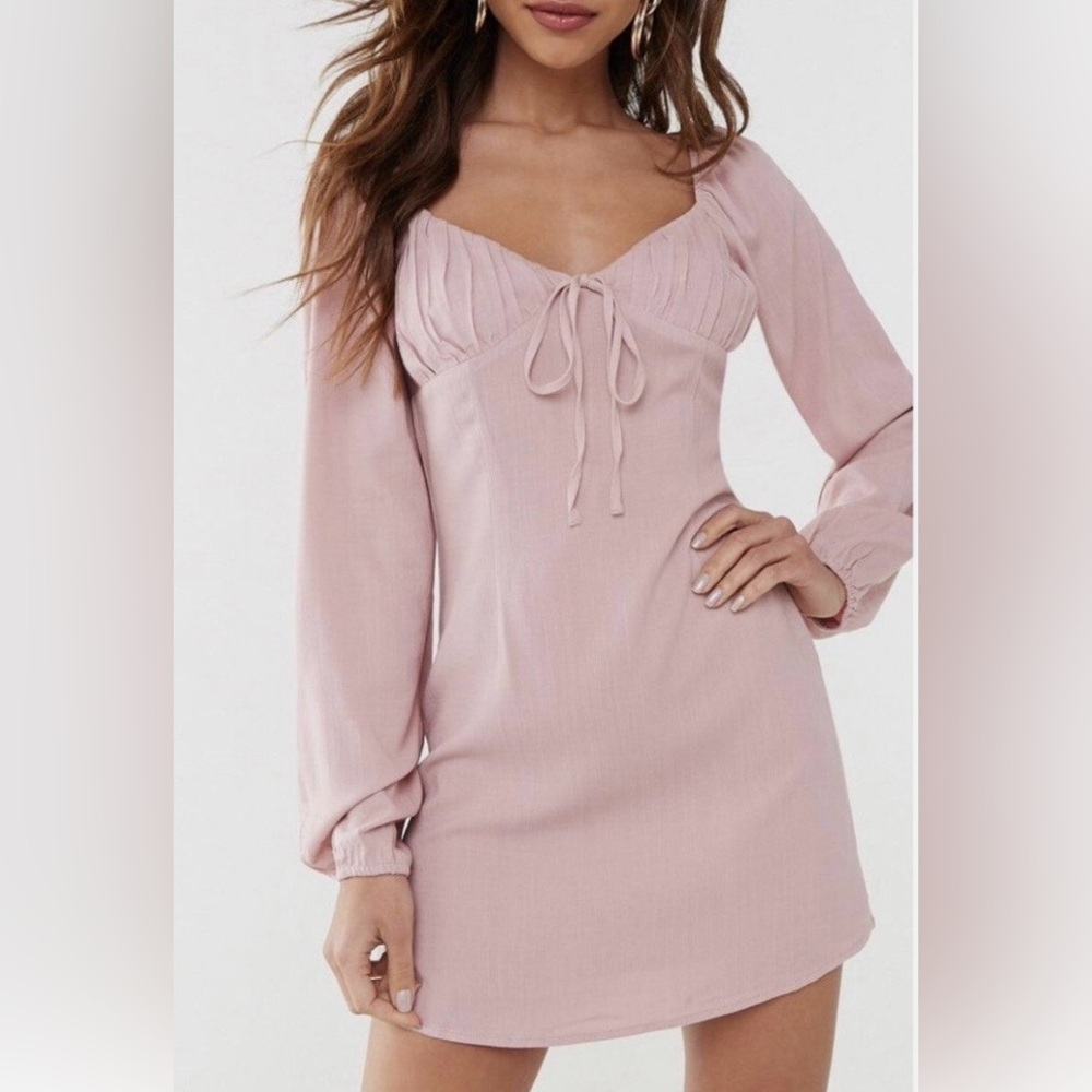 Forever 21 Mauve Long Sleeve Dress size M NWT!